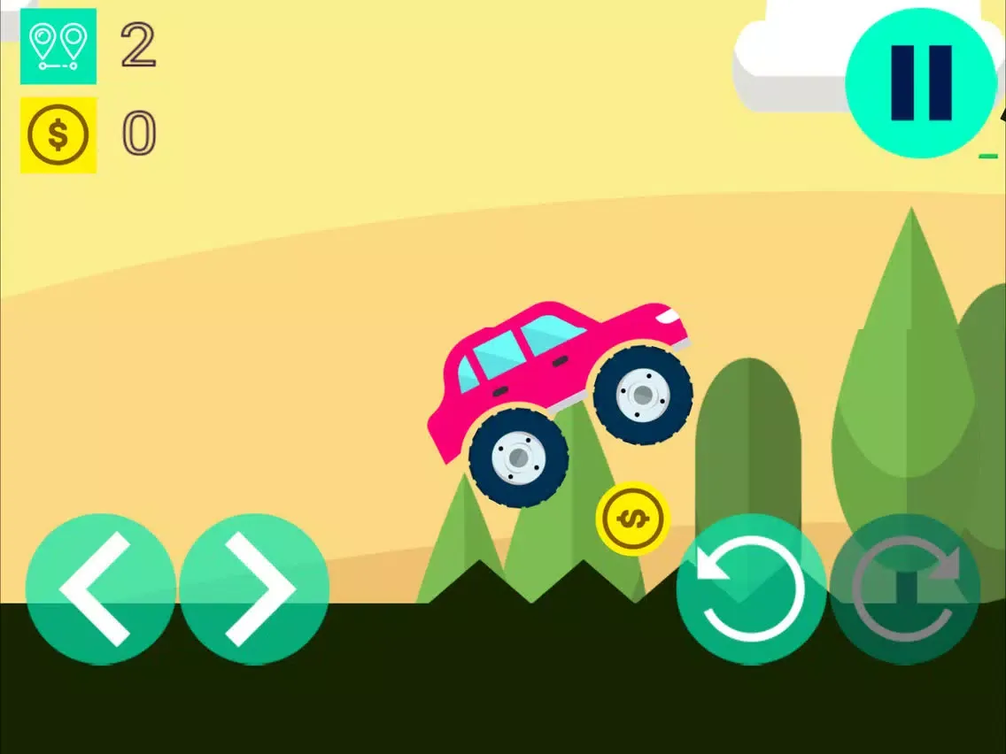 Bouncy Wheels iPad  स्क्रीनशॉट