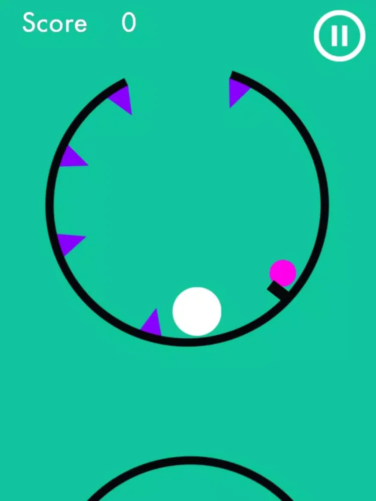 Capturas de tela do Circle and Drop iPad 
