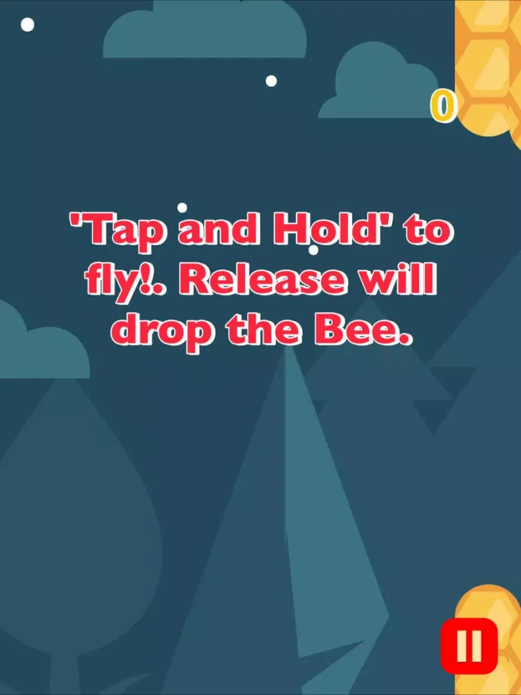 ภาพหน้าจอของ Bee's Quest - Flappy Style iPad 
