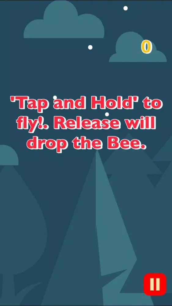 ภาพหน้าจอของ Bee's Quest - Flappy Style