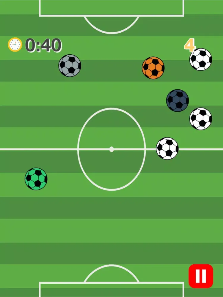 Ảnh chụp màn hình của Soccer Ball Slide iPad 
