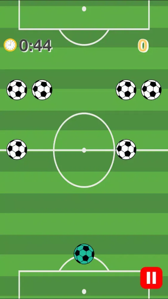 Ảnh chụp màn hình của Soccer Ball Slide