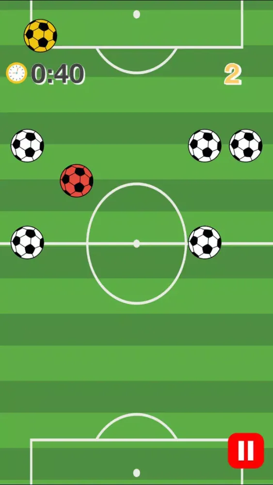 Ảnh chụp màn hình của Soccer Ball Slide