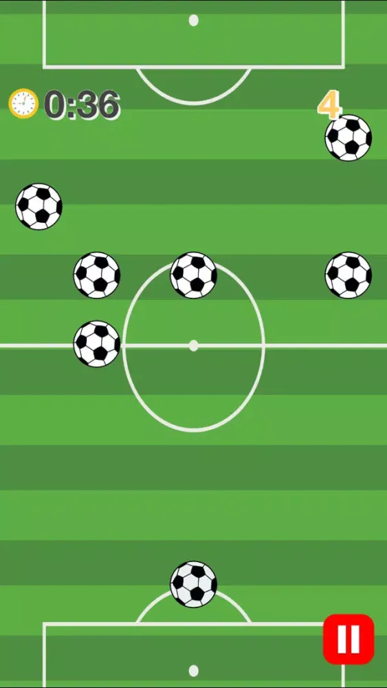 Ảnh chụp màn hình của Soccer Ball Slide