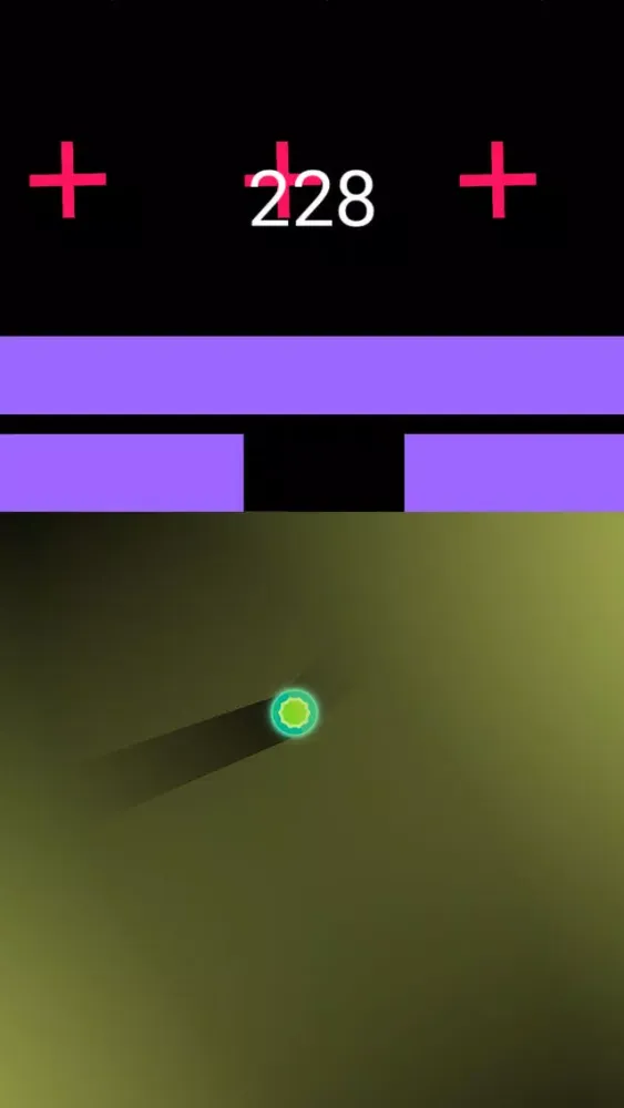 Tangkapan skrin Impossible Maze Run