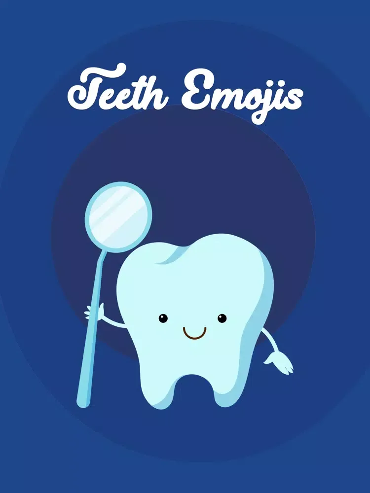 Tangkapan layar Teeth Emojis iPad 