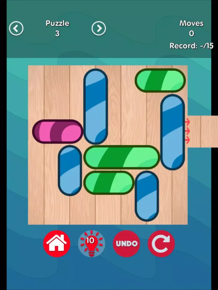 Capturas de tela do Unblock And Escape iPad 