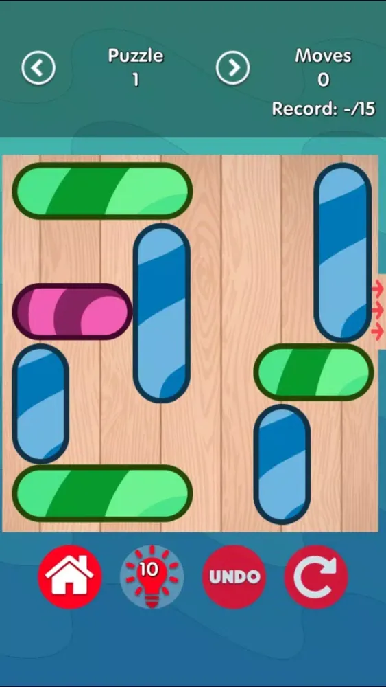 Capturas de tela do Unblock And Escape