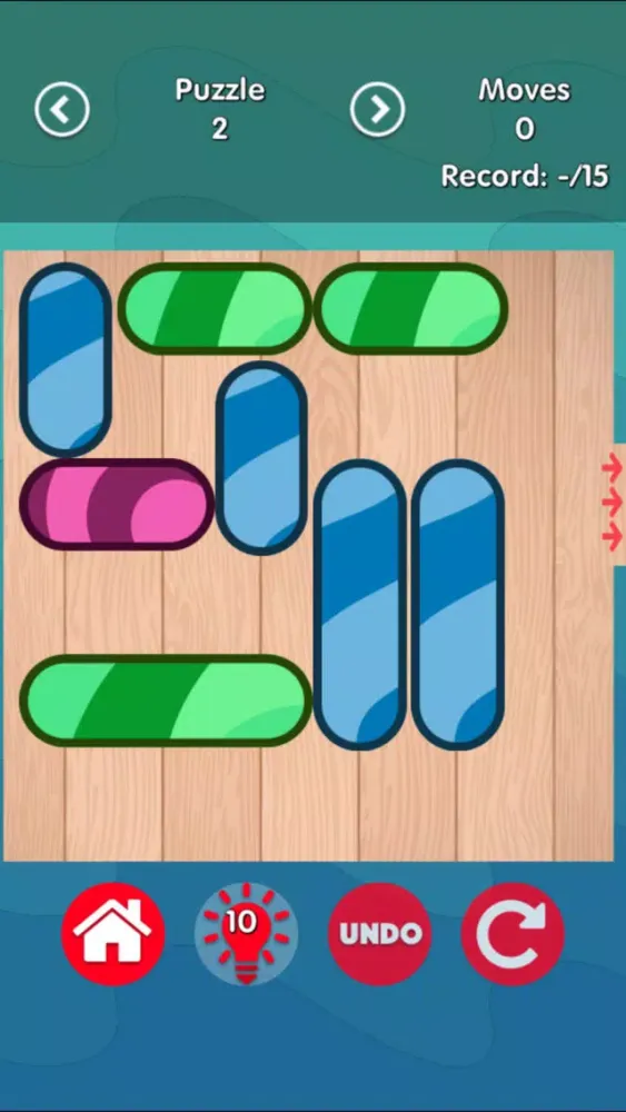 Capturas de tela do Unblock And Escape