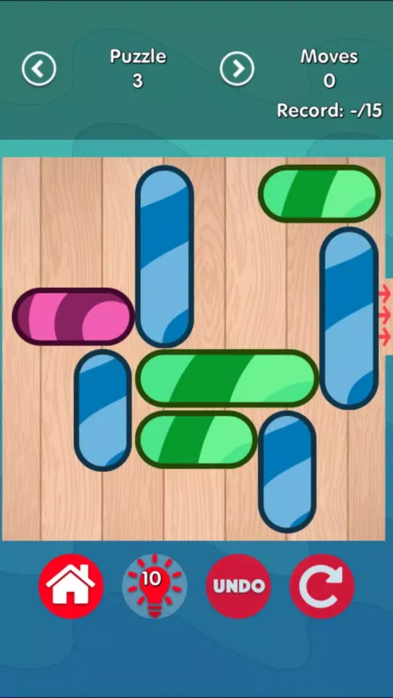 Capturas de tela do Unblock And Escape