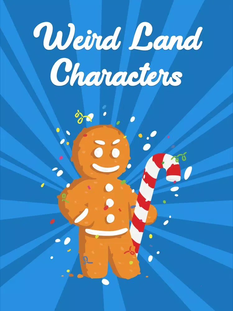 Captures d'écran de Weird Land Characters iPad