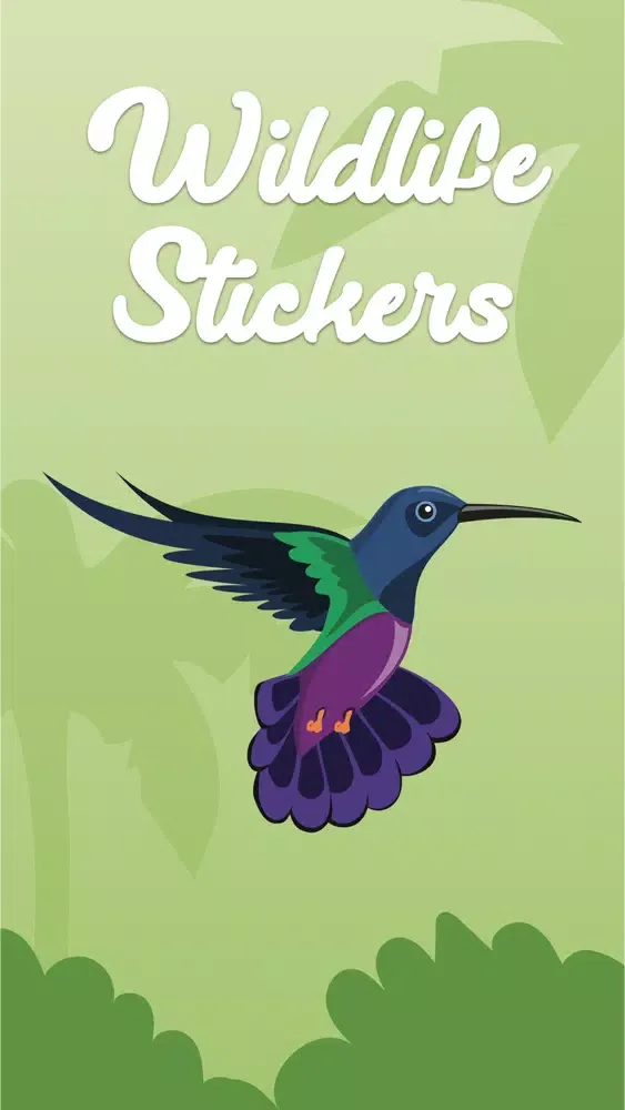 ภาพหน้าจอของ Wildlife Stickers
