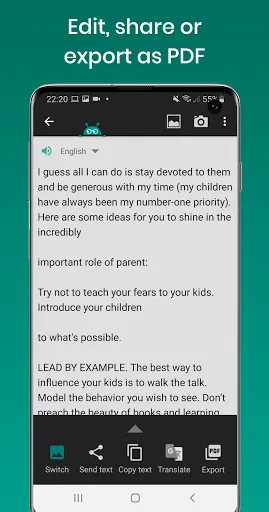 Text Fairy (OCR Text Scanner) Ekran Görüntüleri