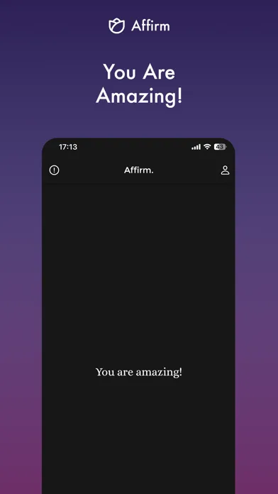 Affirm - Positive Affirmations Screenshots