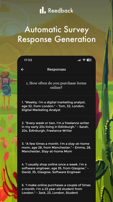 تصاویر Reedback - Automated Surveys