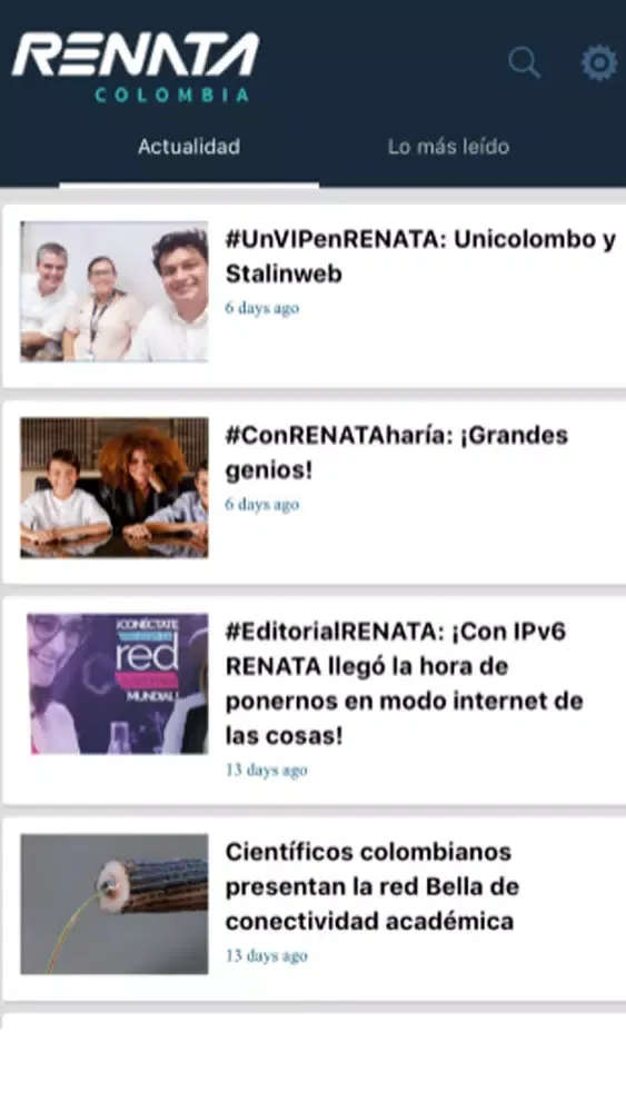RENATA Colombia应用截图
