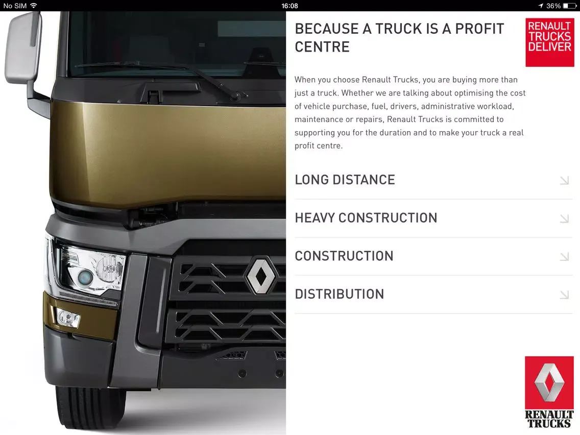 Cost Saver by Renault Trucks iPad  স্ক্রিনশট