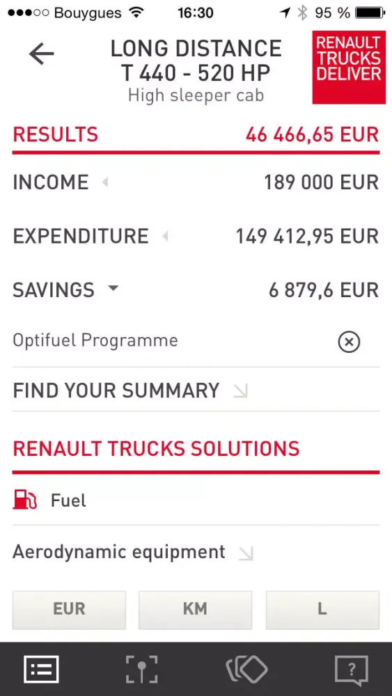 Cost Saver by Renault Trucks স্ক্রিনশট