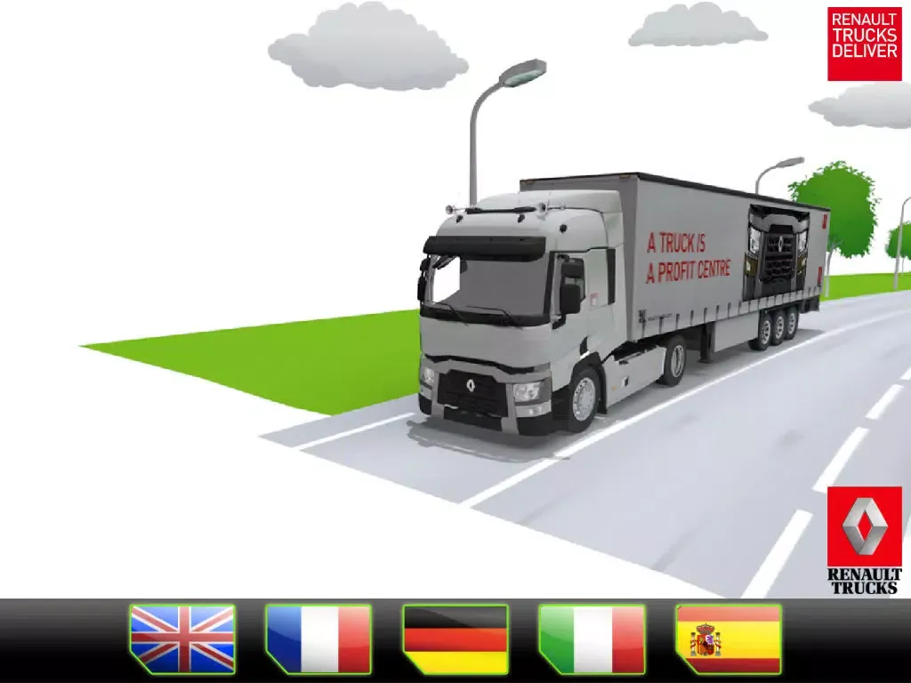 Truck Fuel Eco Driving iPad  스크린샷
