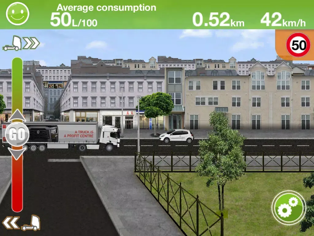 Truck Fuel Eco Driving iPad  스크린샷