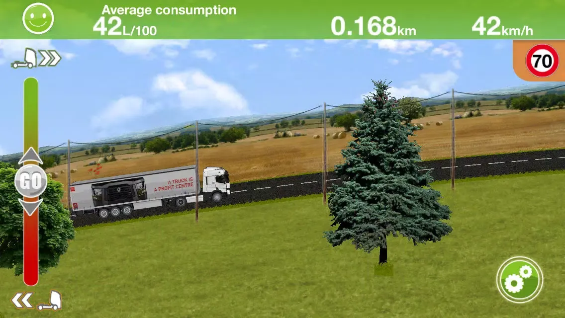 Truck Fuel Eco Driving 스크린샷