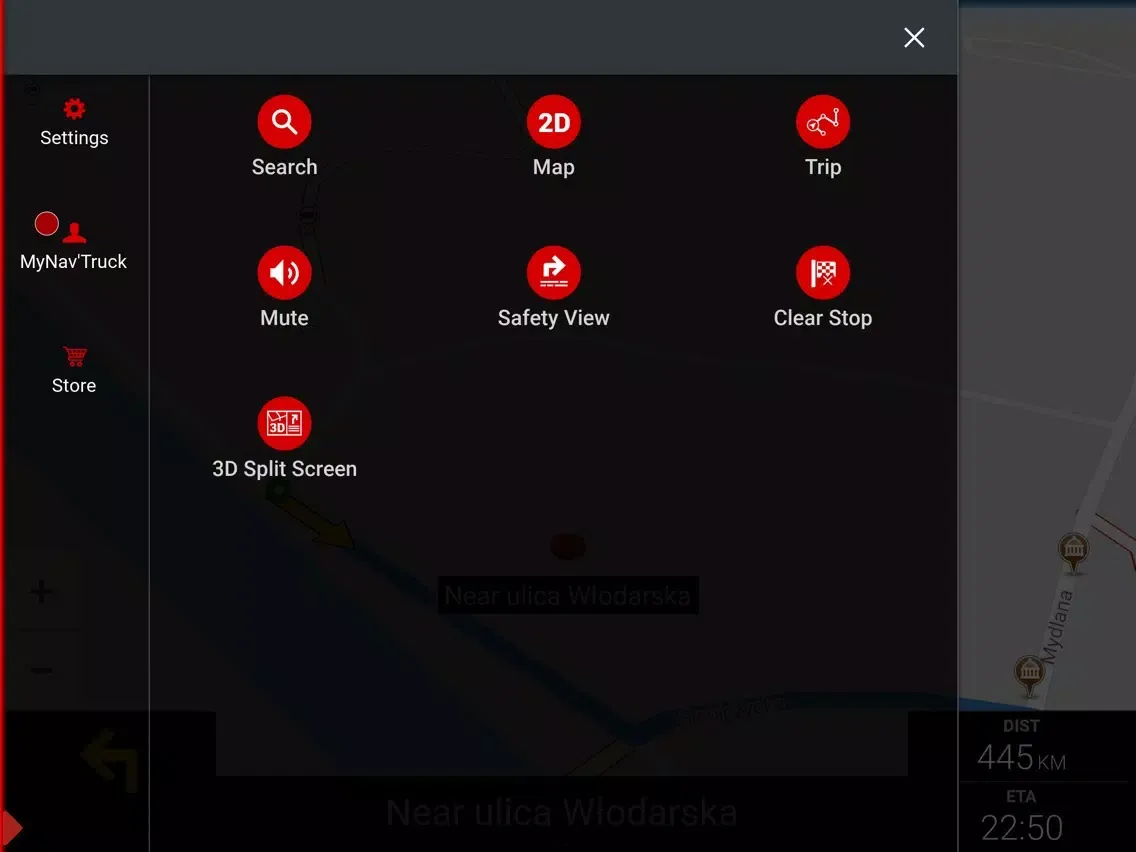 Capturas de pantalla de NavTruck Italia iPad 