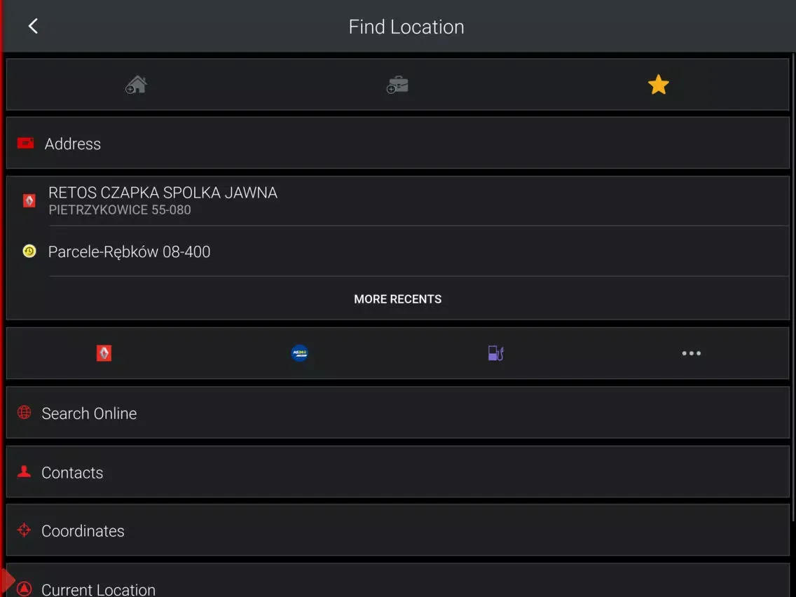 Capturas de pantalla de NavTruck Italia iPad 