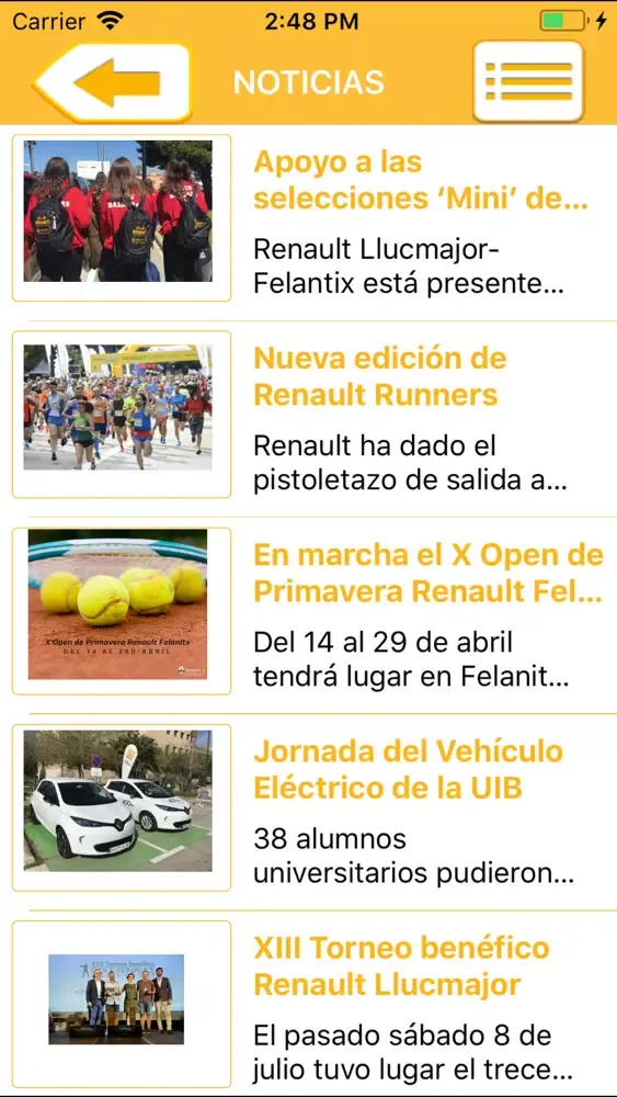 Screenshot di Renault Llucmajor