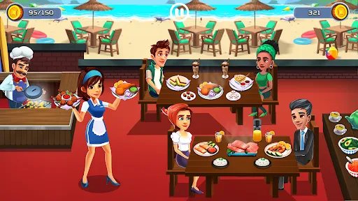 Screenshot di Cooking Cafe - Food Chef