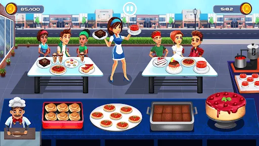 Screenshot di Cooking Cafe - Food Chef