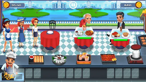 Screenshot di Cooking Cafe - Food Chef