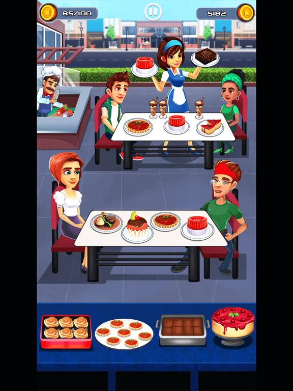 Capturas de tela do Cafe Story - Kitchen Frenz‪y iPad 