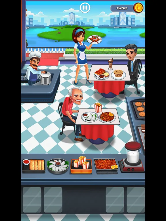 Capturas de tela do Cafe Story - Kitchen Frenz‪y iPad 