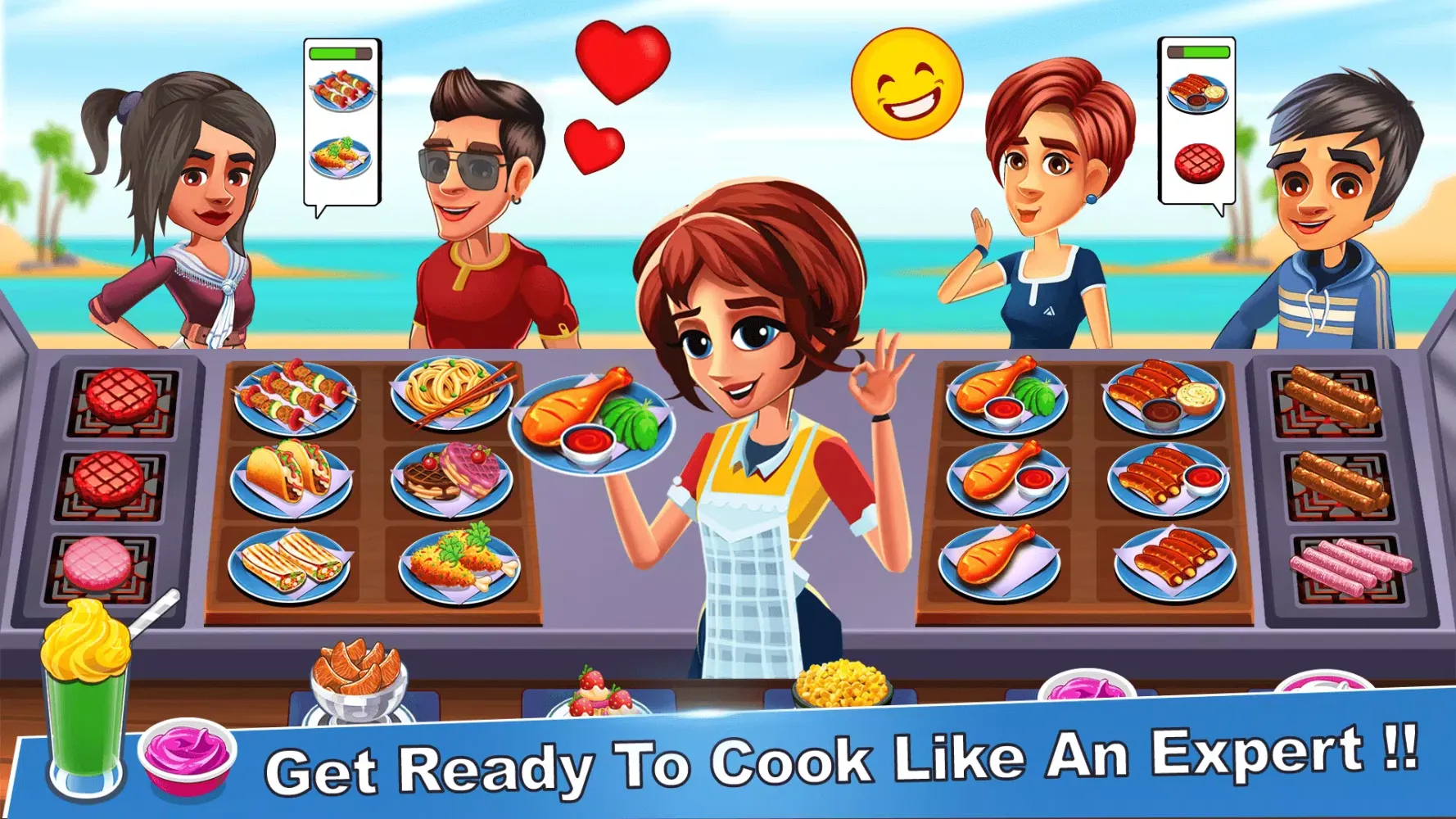 Capturas de tela do Cooking Corner