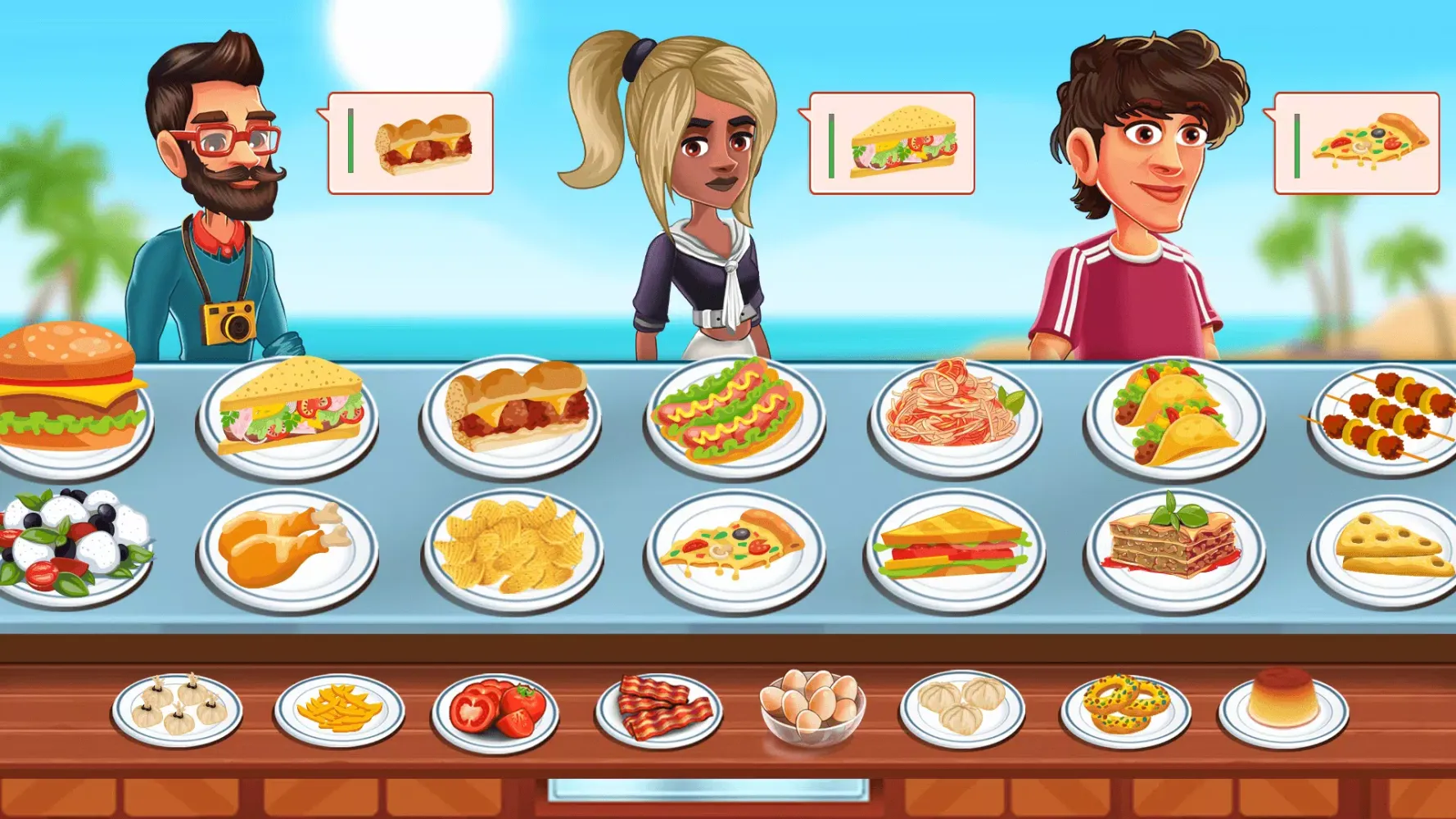 Capturas de tela do Cooking Corner