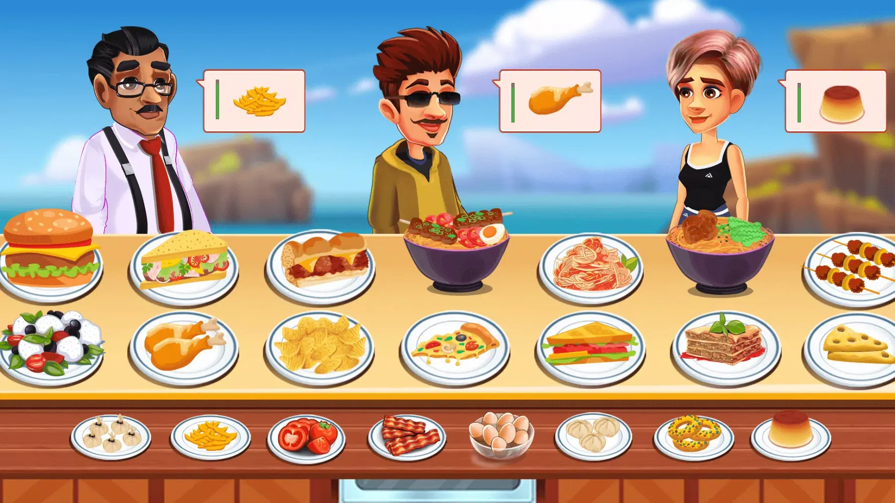 Capturas de tela do Cooking Corner