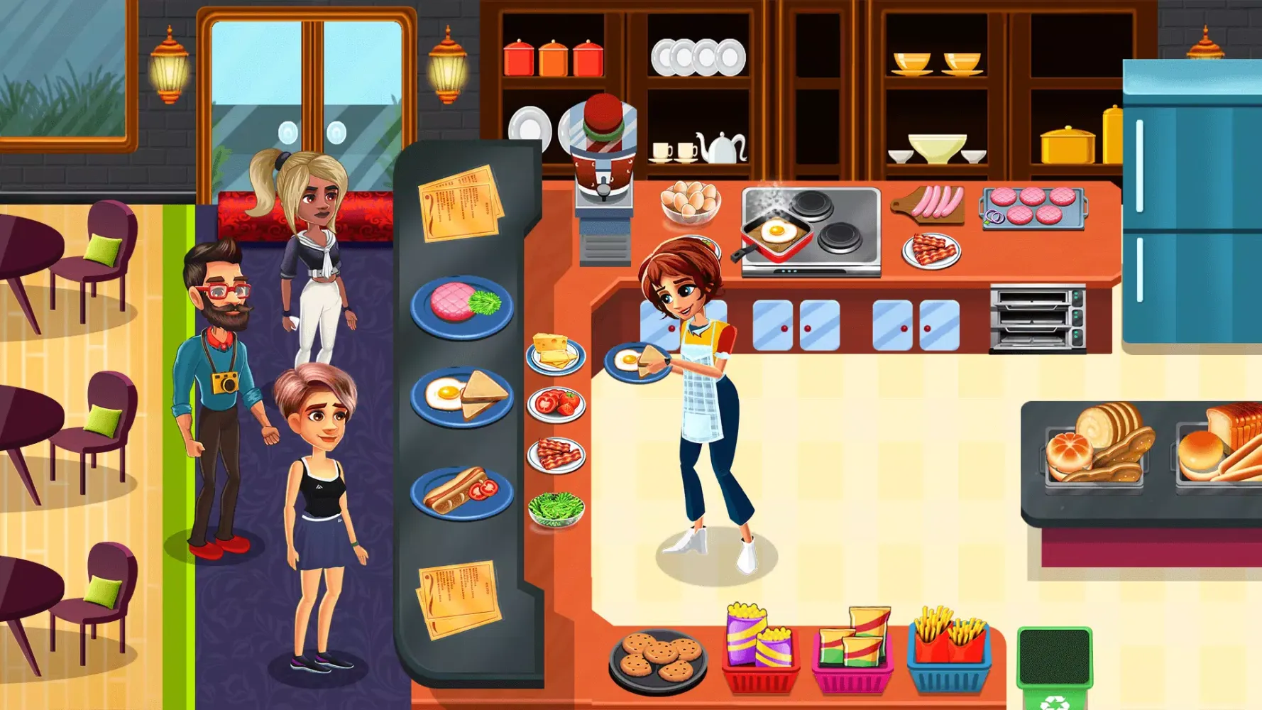 Capturas de tela do Cooking Corner