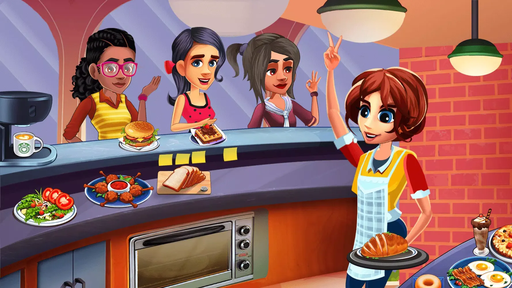 Capturas de tela do Cooking Corner