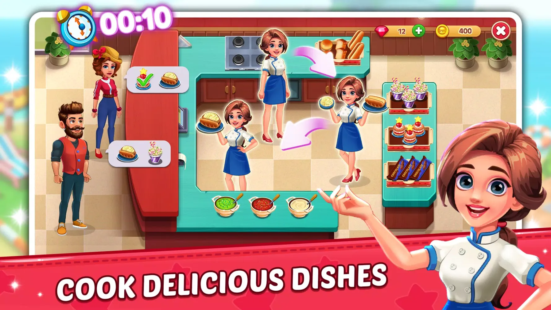 Cooking Star Chef Screenshots