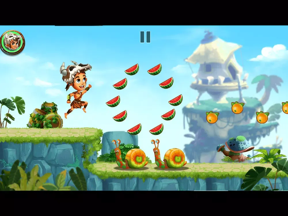 Captures d'écran de Jungle Adventures Run iPad 