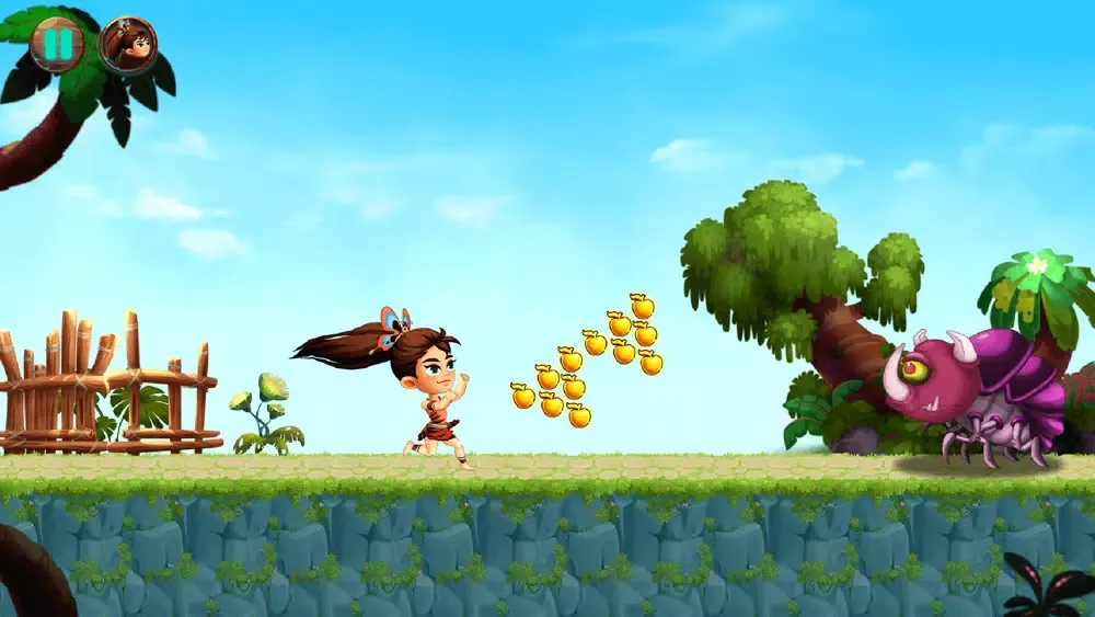 Captures d'écran de Jungle Adventures Run