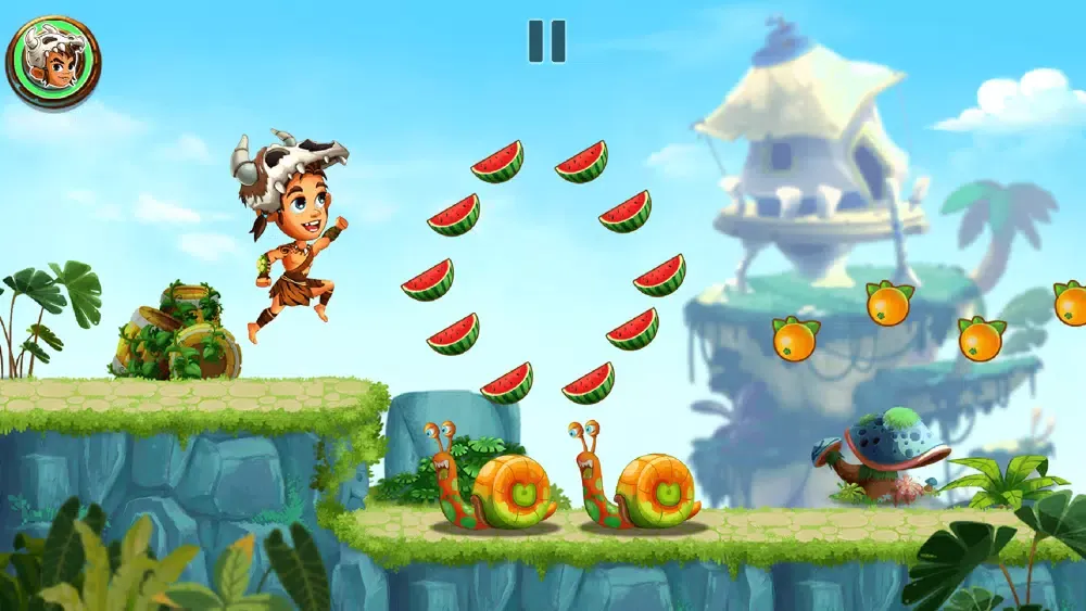 Captures d'écran de Jungle Adventures Run