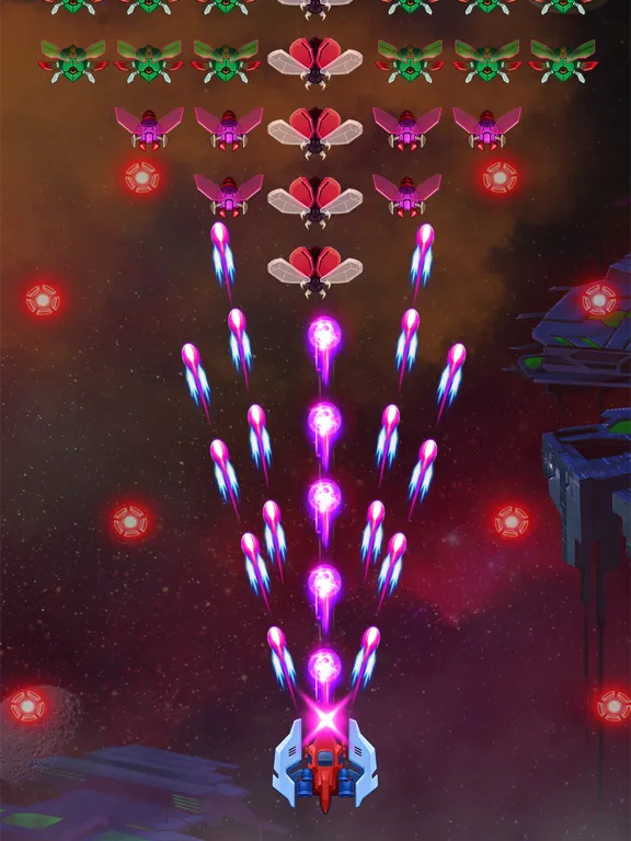 Captures d'écran de Galaxy Shooter 1945 iPad 