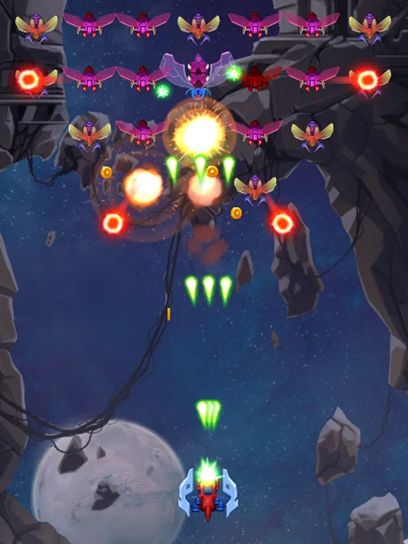 Captures d'écran de Galaxy Shooter 1945 iPad 