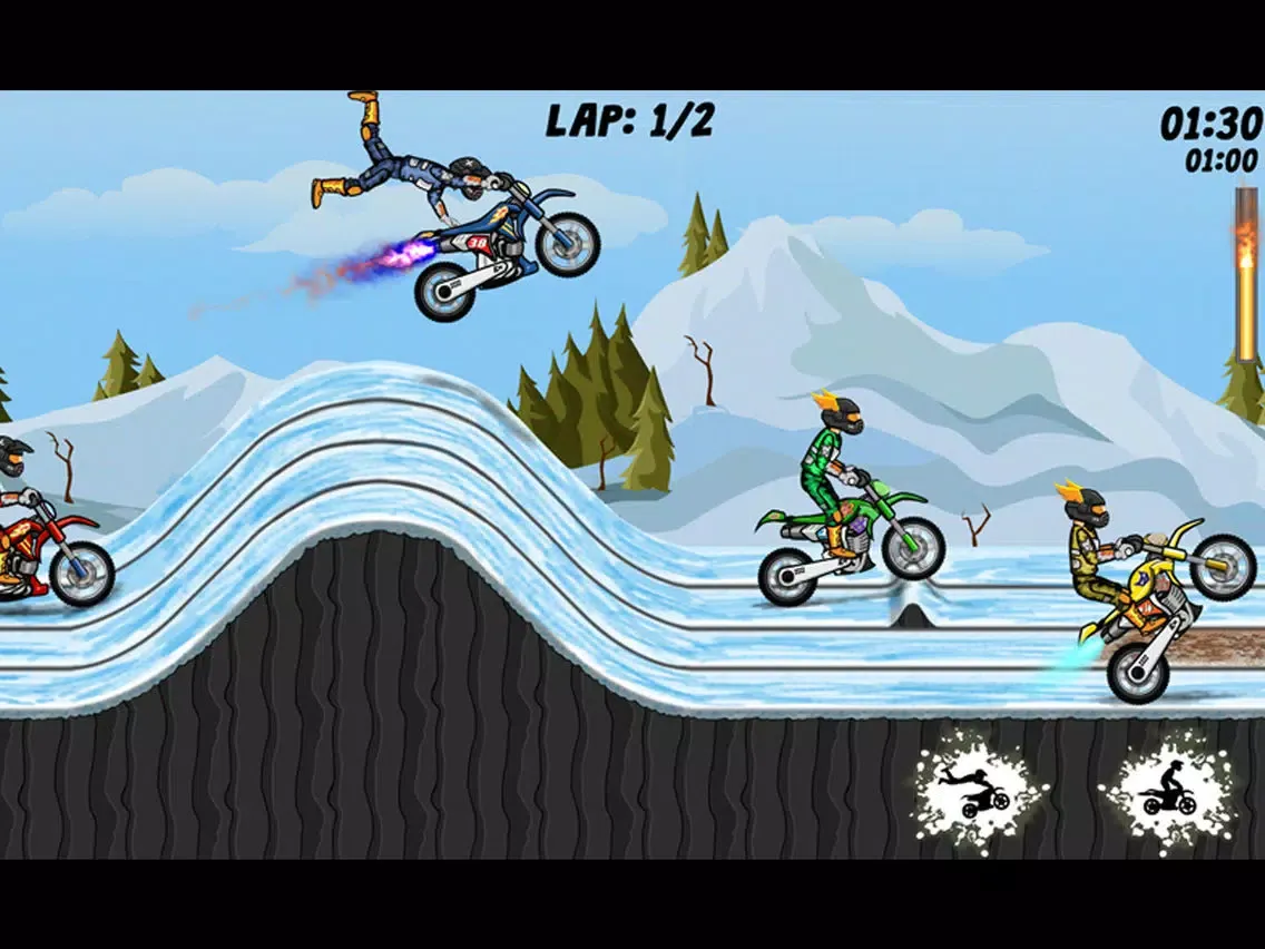 Tangkapan layar Stunt Extreme - BMX Boy iPad 
