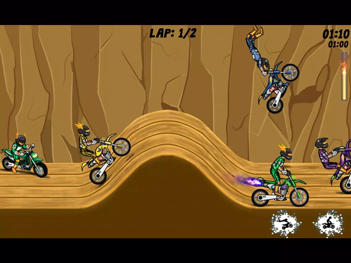 Tangkapan layar Stunt Extreme - BMX Boy iPad 