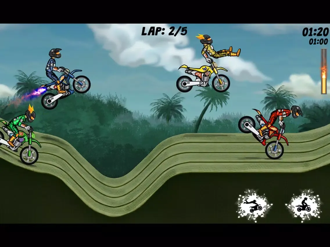 Tangkapan layar Stunt Extreme - BMX Boy iPad 