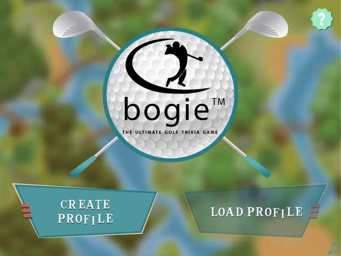 Ảnh chụp màn hình của Bogie Golf iPad 
