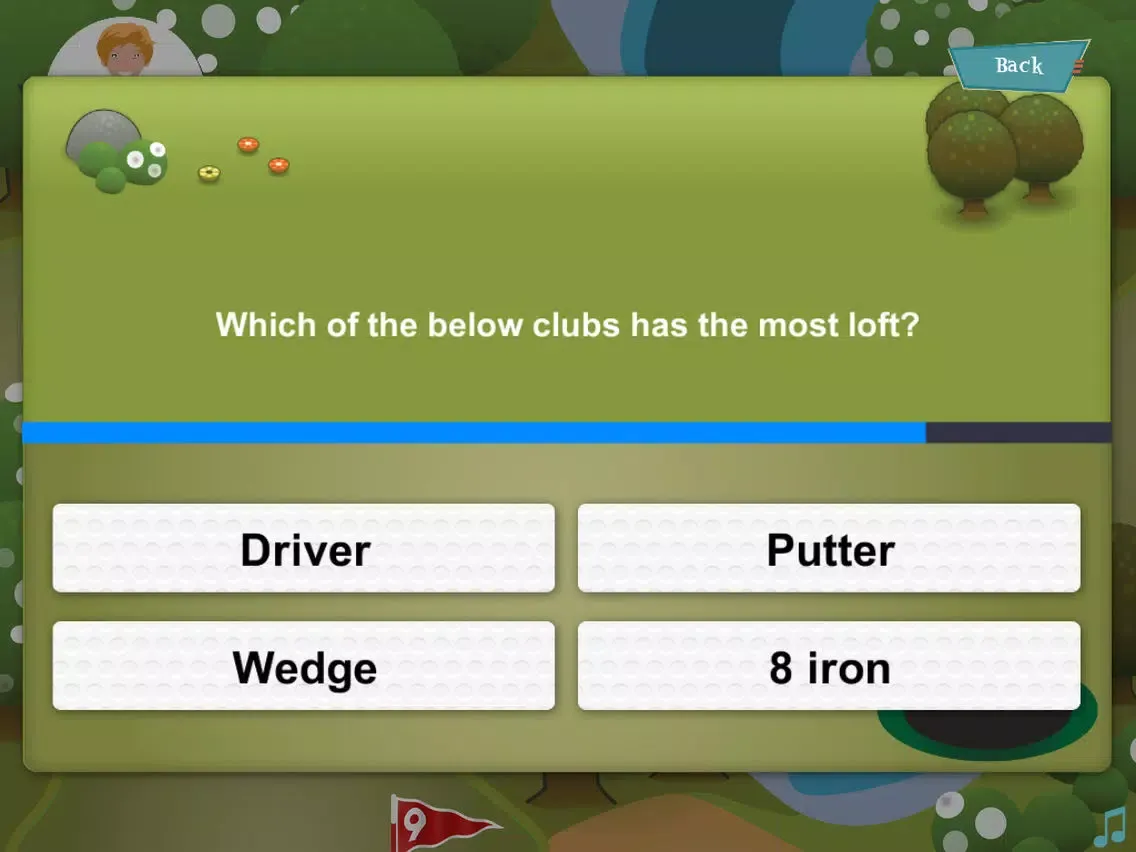 Ảnh chụp màn hình của Bogie Golf iPad 