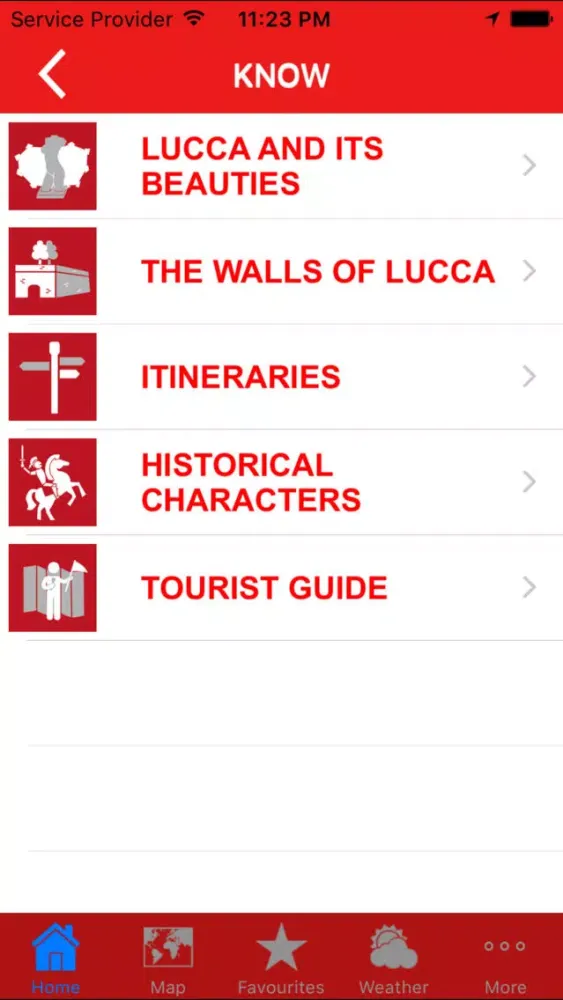 Lucca 4 you Guide of Lucca应用截图